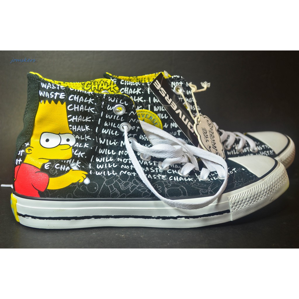 converse bart simpson