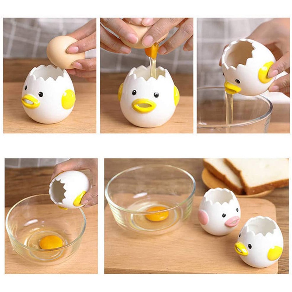 Tools To Separate Egg Yolks, Duck, Cute Shape, Use With baby To