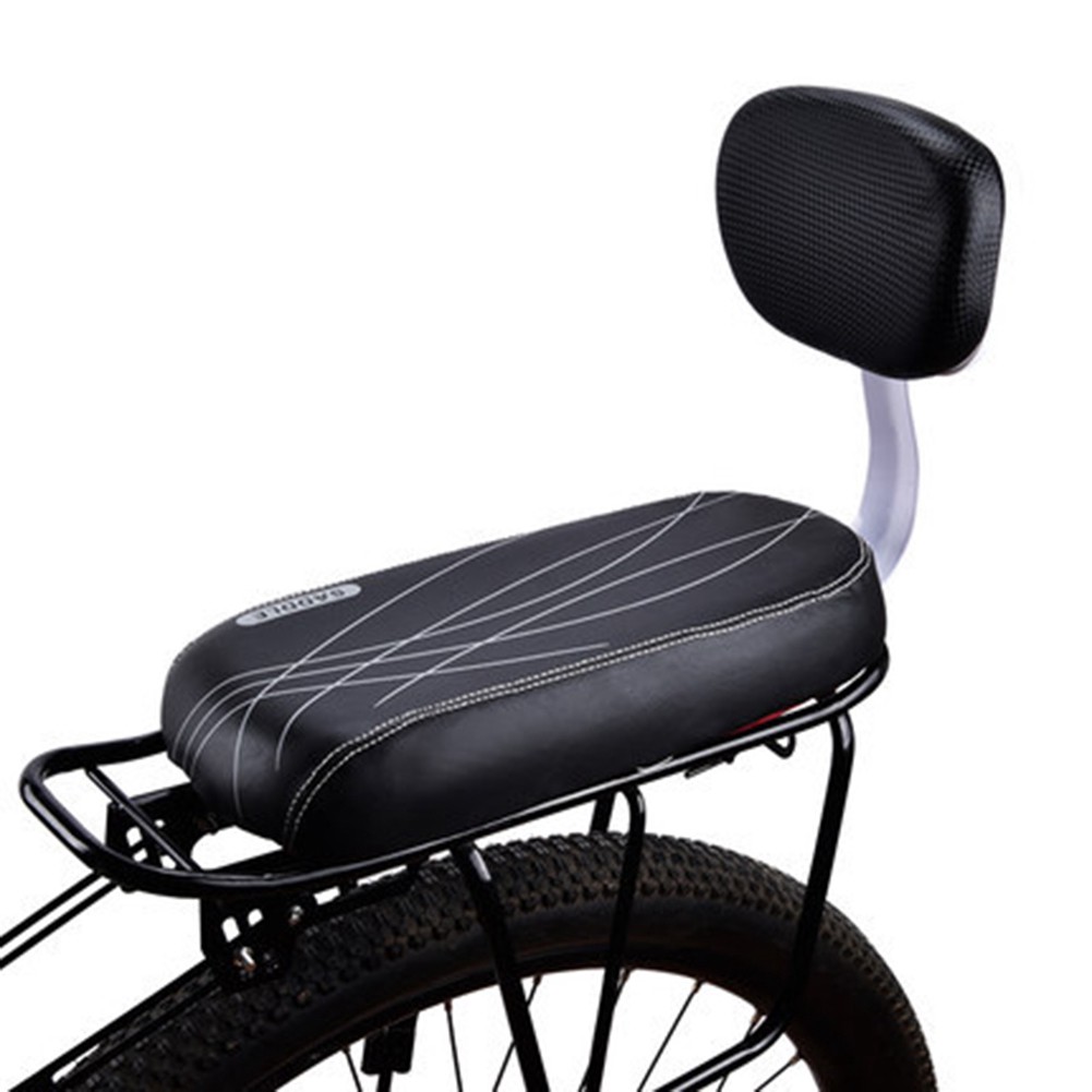 bike seat with backrest