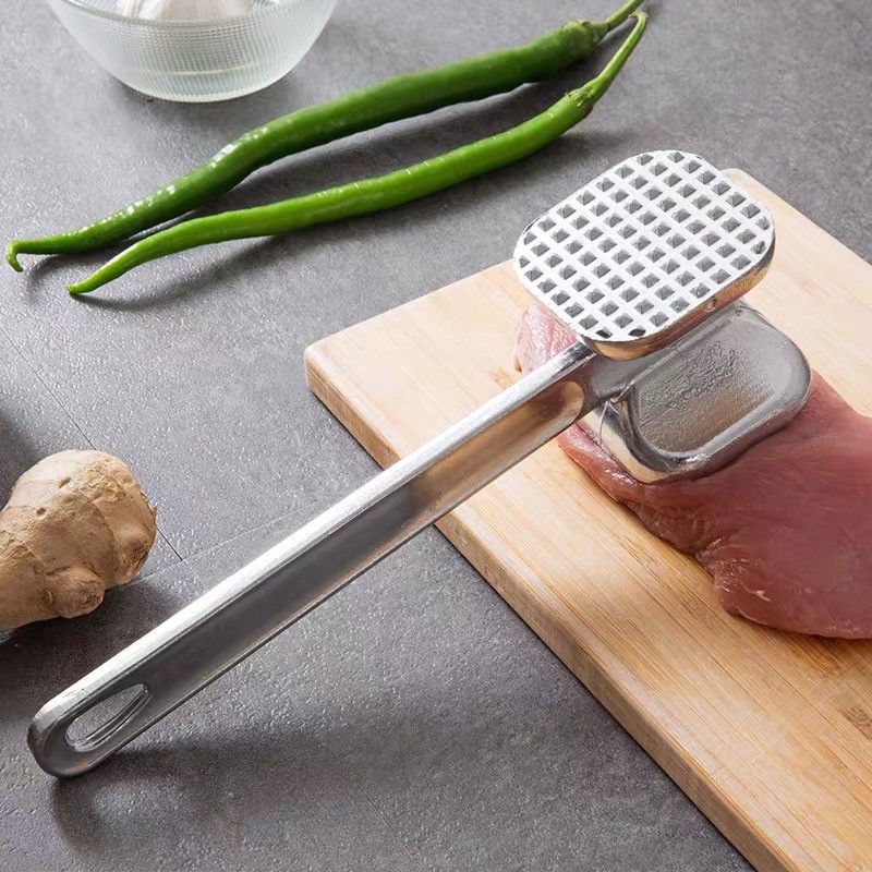 Aluminum metal meat mallet tenderizer /steak beef,chicken hammer
