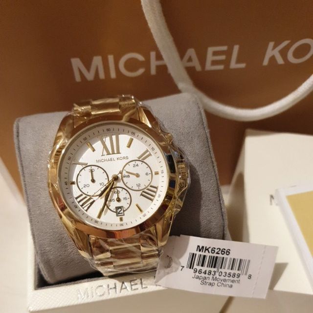 MK6266 Oversized Bradshaw Gold 43mm COD 