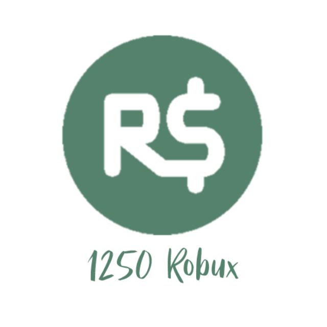 Roblox Robux 1250 Robux Shopee Philippines - roblox logo robux