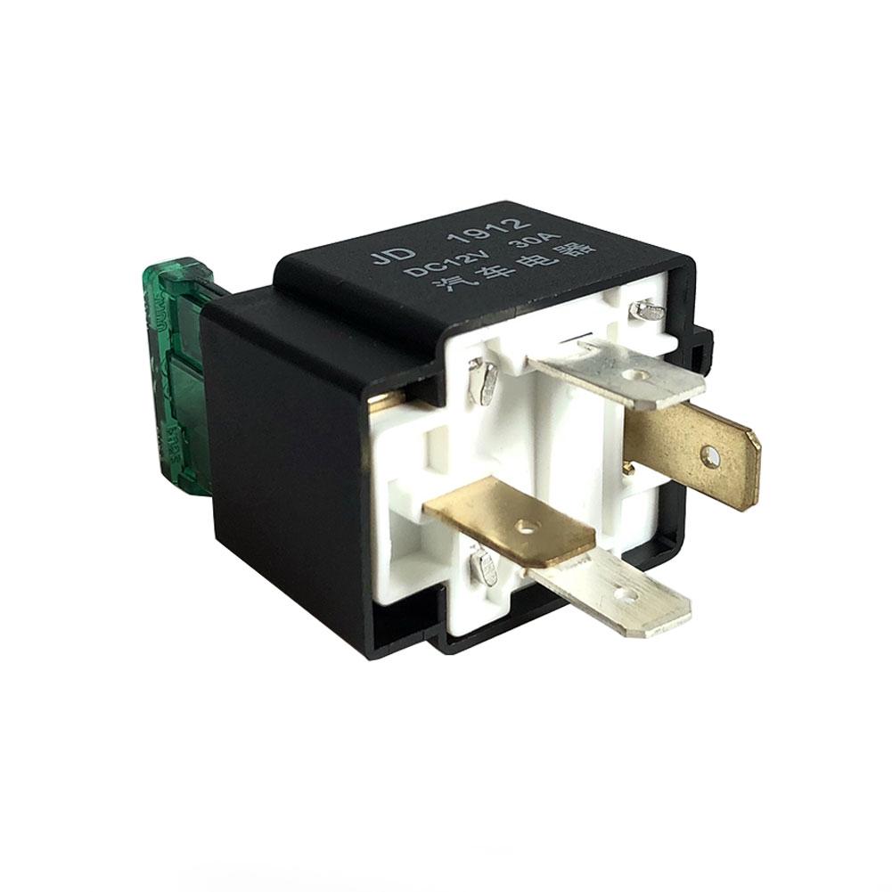 12V Automotive 30A 4-Pin Electronic Relay Fused With Socket | Shopee