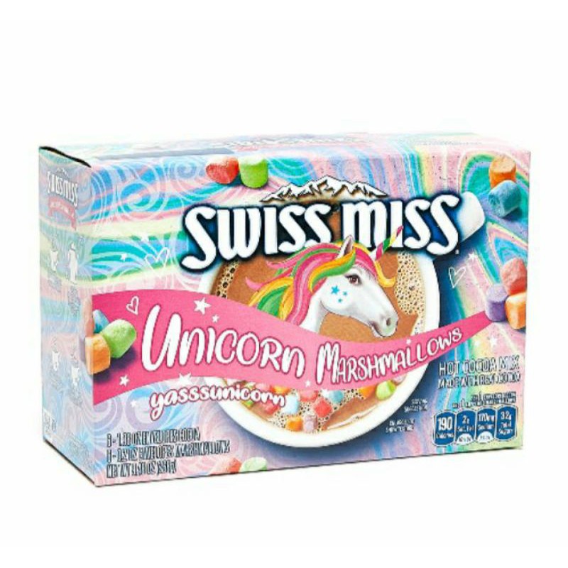 Swiss Miss Unicorn Marshmallow 6 sachets | Shopee Philippines