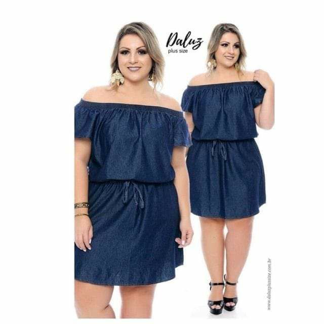 plus size shoulder dress