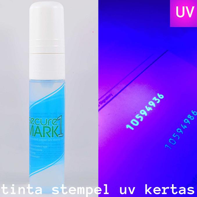 Uv Paper Stamp Ink Pad Uv Invisible Ink Securemark1 Shopee