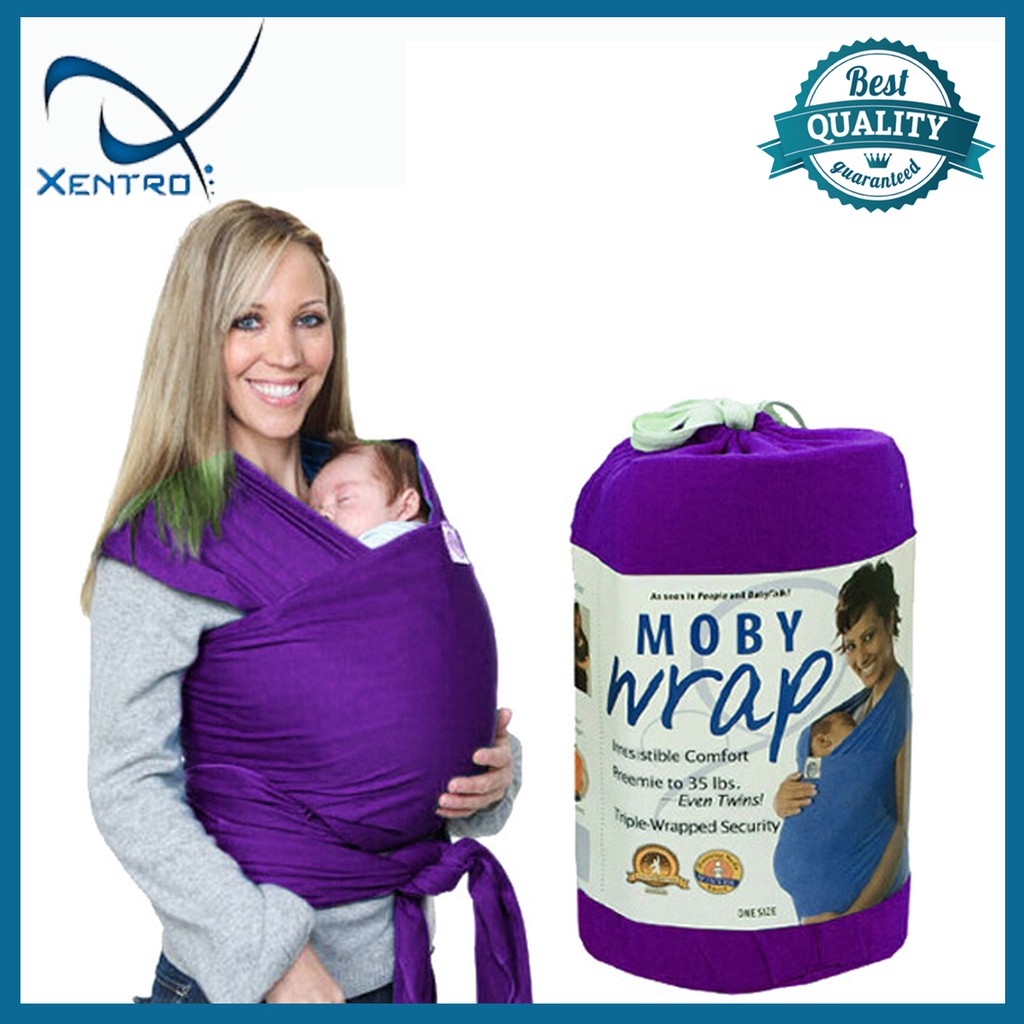 purple moby wrap