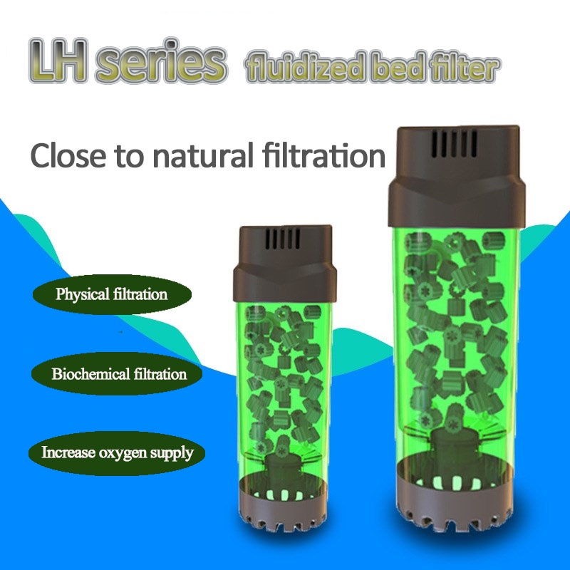 QANVEE Fluidized Moving Bed Filter Bubble Bio Media Reactor for