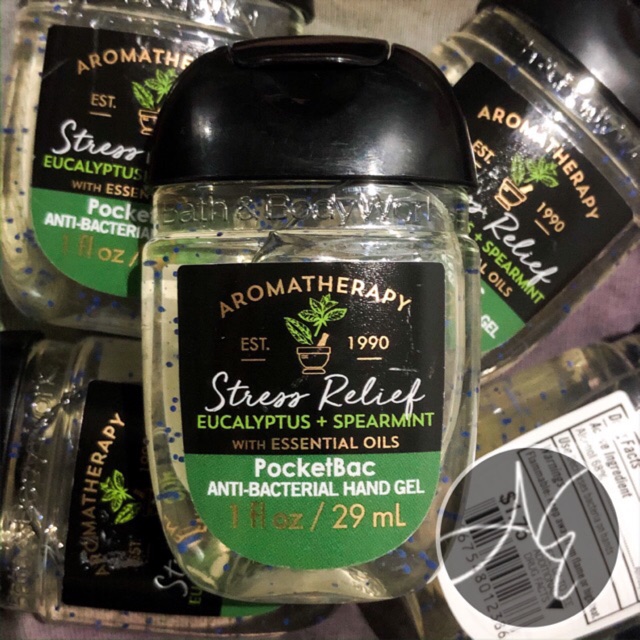 Authentic Bath & Body Works STRESS RELIEF Eucalyptus Spearmint