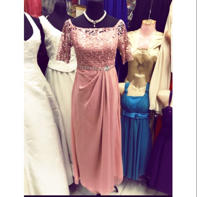 infinity dress filipiniana style