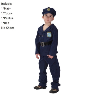 childrens dressing up police outfit