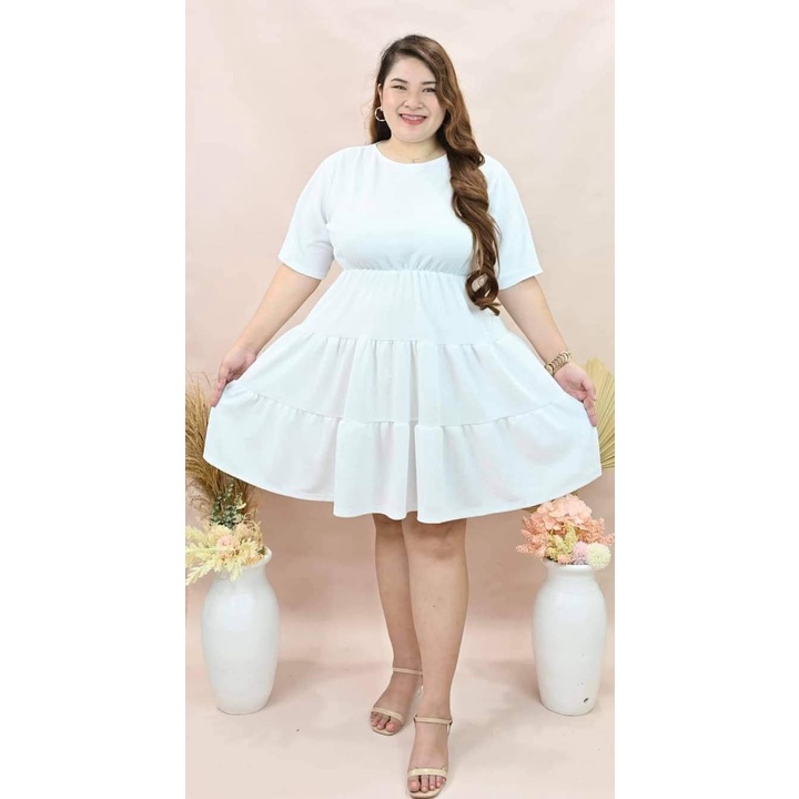 Plus Size Doll Dress (XL2XL) Shopee Philippines