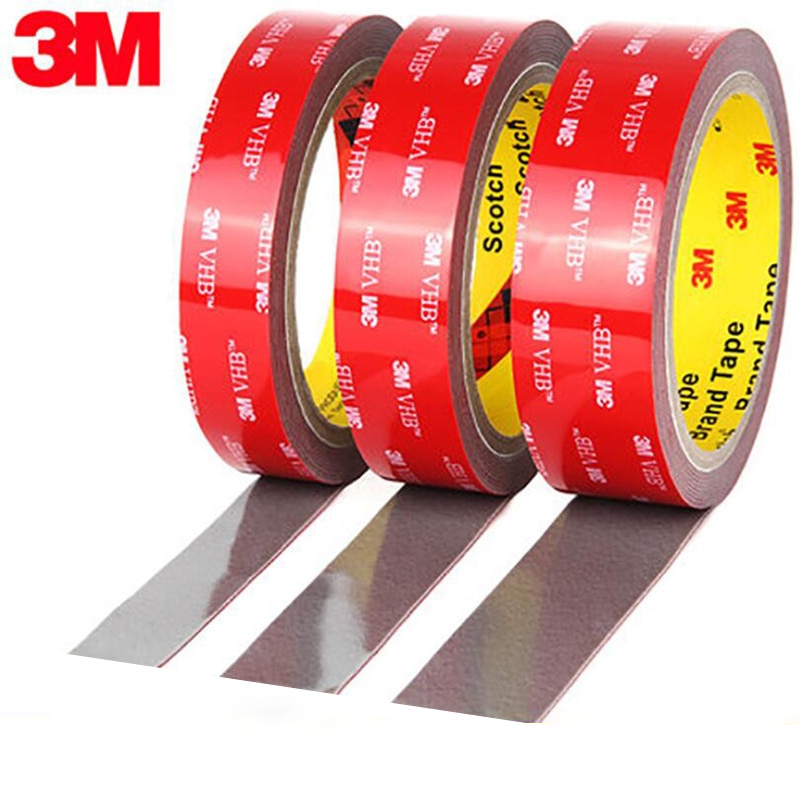 3M Foam Rubber Double Sided Strong Sticky Tape Automotive Adhesive Tapes 6-20mm 