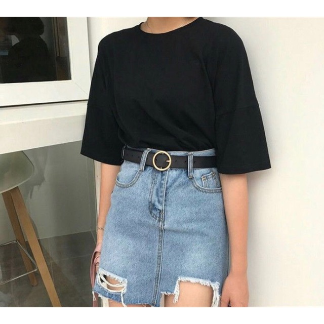 Oversized Plain Korean shirt | Shopee Philippines