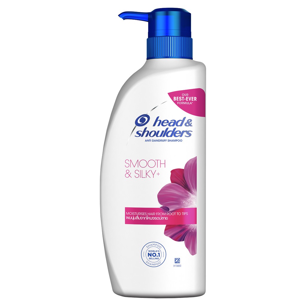 HEAD N SHOULDERS Silky Smooth AntiDandruff Shampoo 450ml Shopee