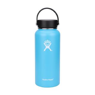 hydro flask blue and green
