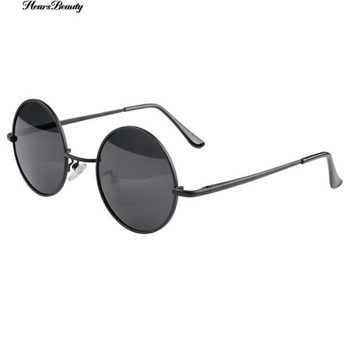 round metal frame sunglasses