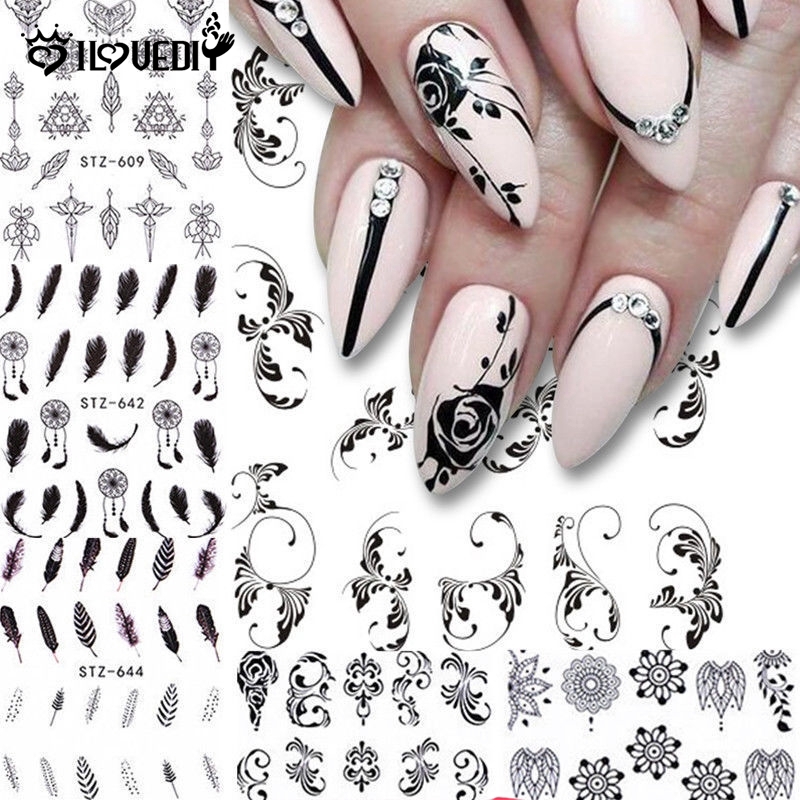 water transfer nail stickers
