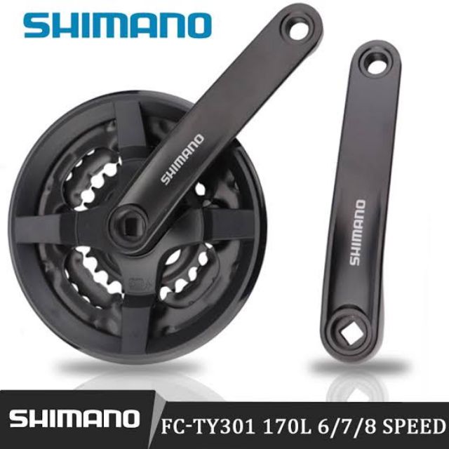 shimano ty301 crankset