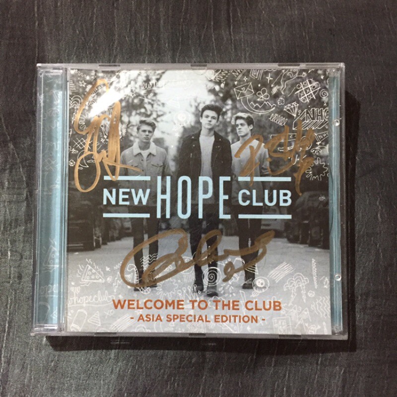 New Hope Club - Welcome to the Club (Signed CD) [The Vamps] | Shopee  Philippines