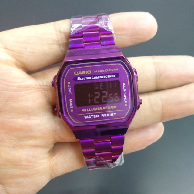 casio violet vintage