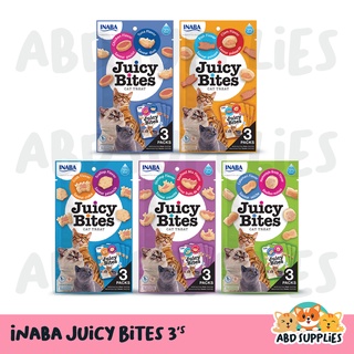Inaba Ciao Churu Juicy Bites Cat Treats (11.3 g) (3 Pouches per Pack)