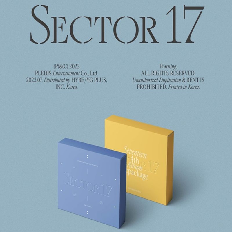 SEVENTEEN SECTOR 17 REPACKAGE ALBUM [SEALED] | Shopee Philippines