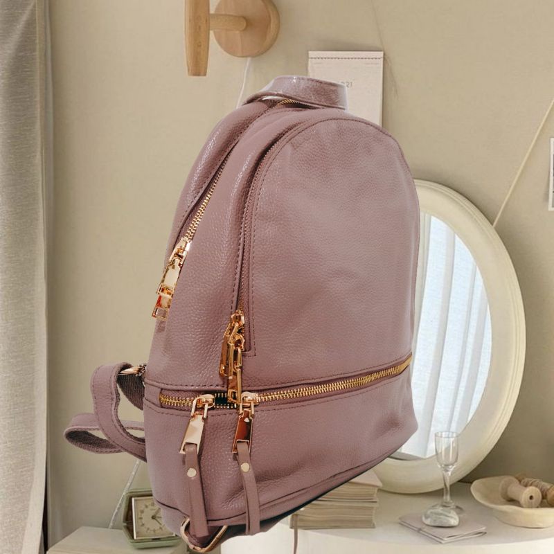 Authentic Korean Brand Leather Backpack (Brandnew & High Quality
