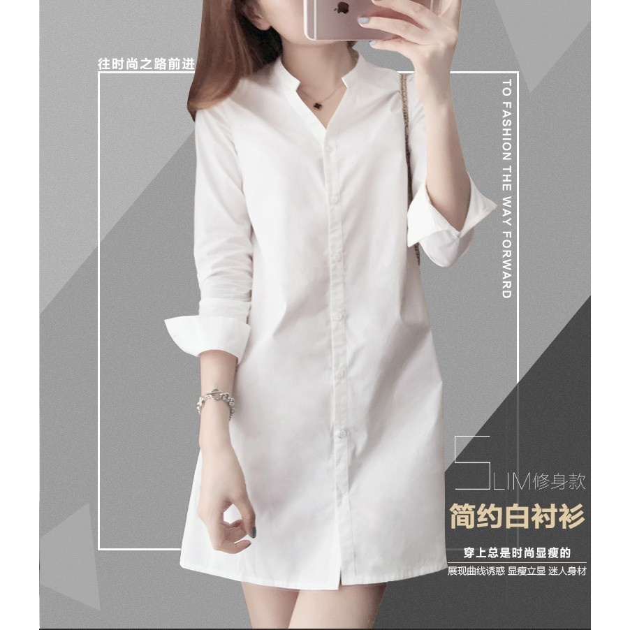 white casual dress for women