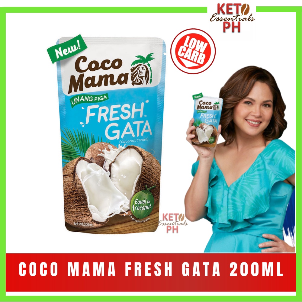 Coco Mama Fresh Gata 200ml Keto Friendly | Shopee Philippines