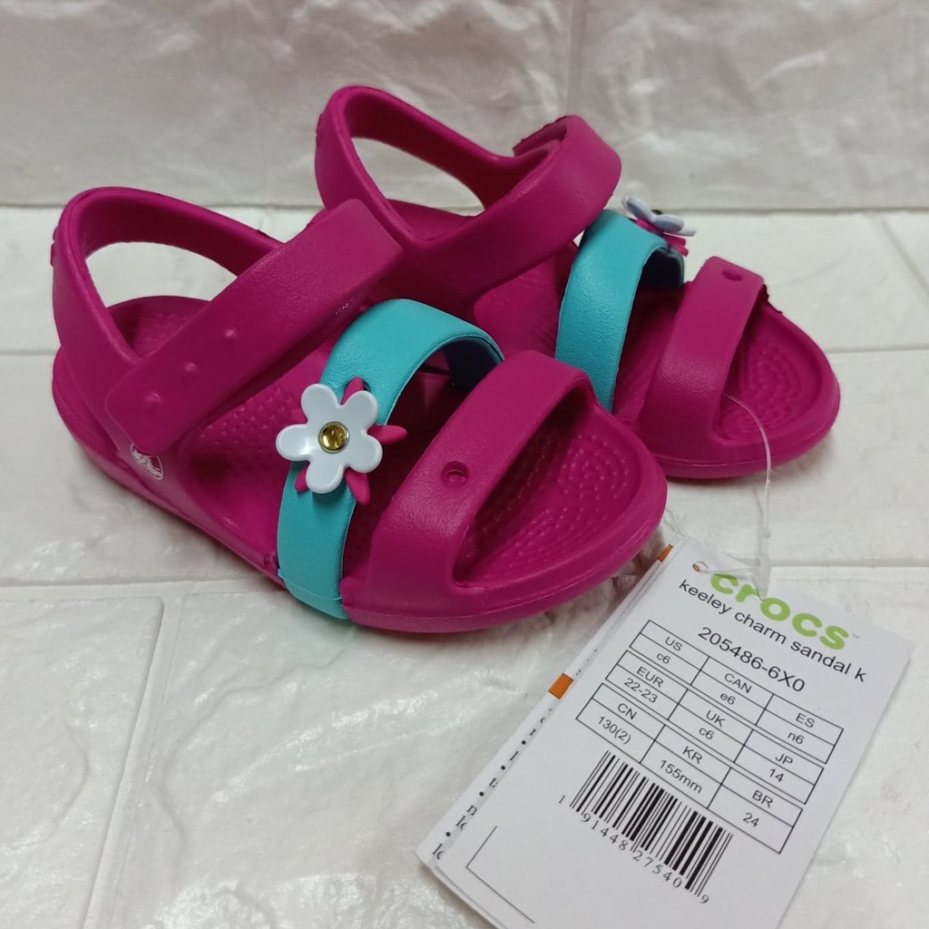 crocs baby sandals