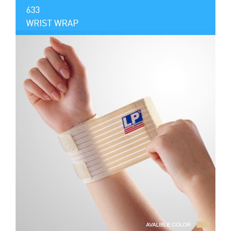 LP SUPPORT 633 WRIST WRAP (FOR WRIST SPRAIN & INJURY PREVENTION