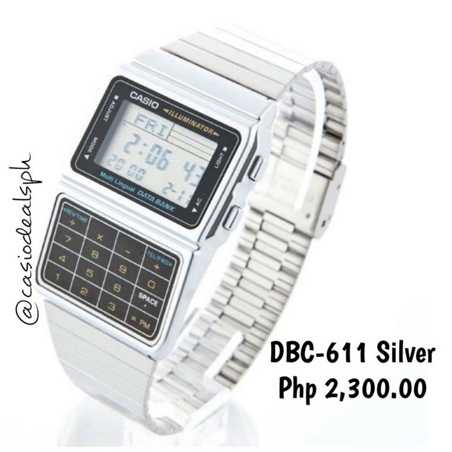 casio dbc 611 water resistant