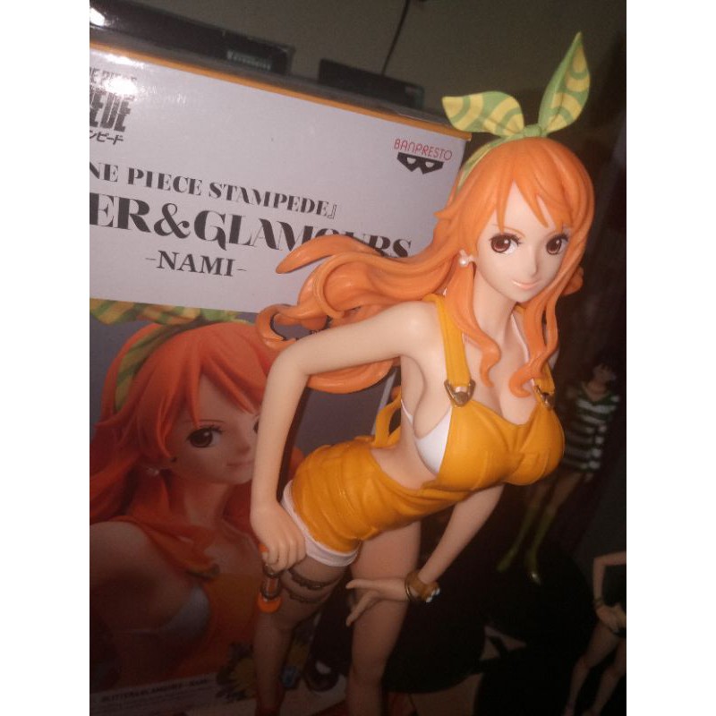 Authentic One Piece Stampede Glitter Glamours Gng G G Nami Shopee Philippines