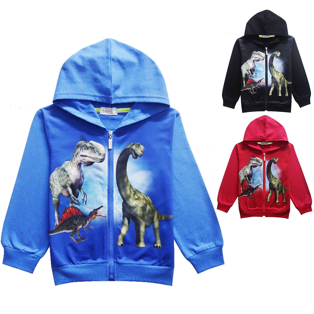 dinosaur hooded sweatshirt