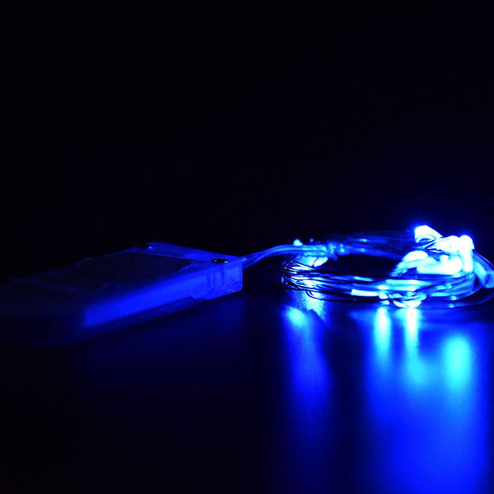 2M 20 LEDS Battery Power Operated LED String Light Waterproof Copper Cable Wire FairyLight CBL20