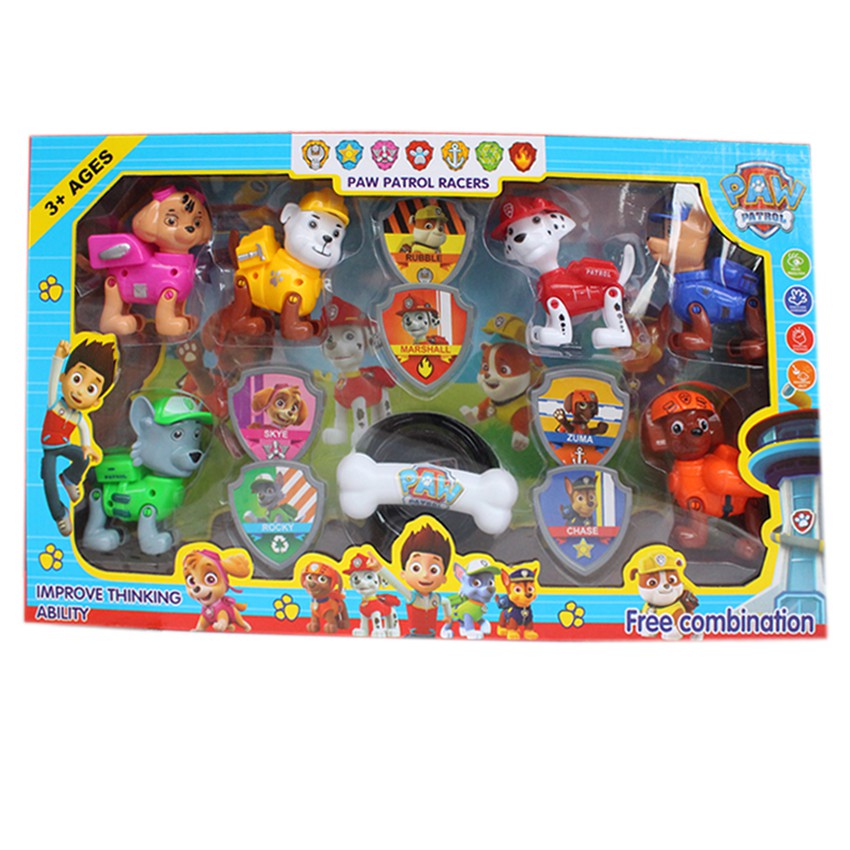 paw patrol mini racers