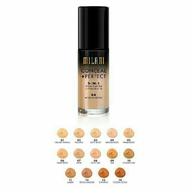 milani liquid foundation