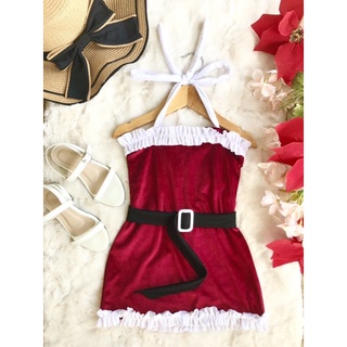 Christmas OOTD II Santa dress #1