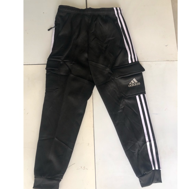 Adidas fashion jogging track pants on both sides | Shopee Philippines