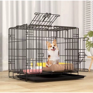 Collapsible Dog Cage | Pet Cage | Cat Cage Medium Large XL and XXL size Black with Bubble wrap
