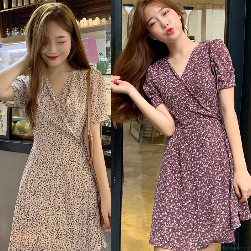 midi length chiffon dresses