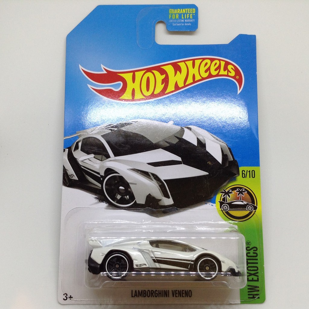 hot wheels lamborghini veneno white