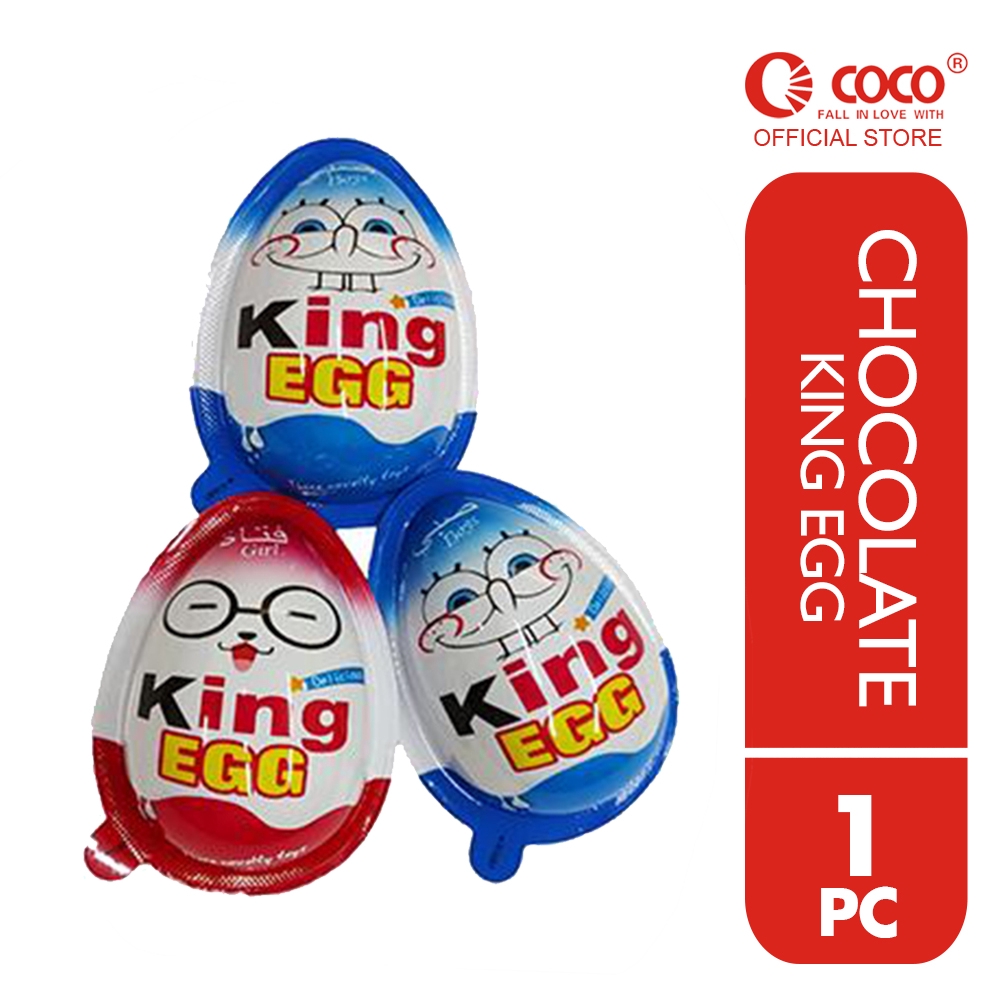 Chocolate King Egg per piece Shopee Philippines