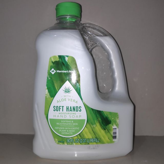 Member's Mark Aloe Vera Soft Hands Liquid Hand Soap 2.37liters BeeCost