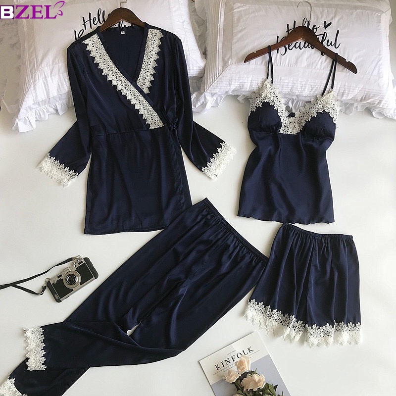4 piece nighty dress
