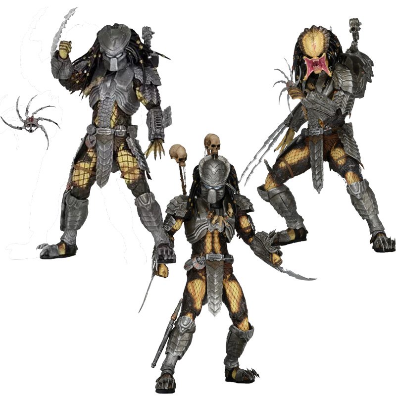 HOT SALES~NECA Masked Scar AVP Celtic Chopper Scar Action Figure Alien ...