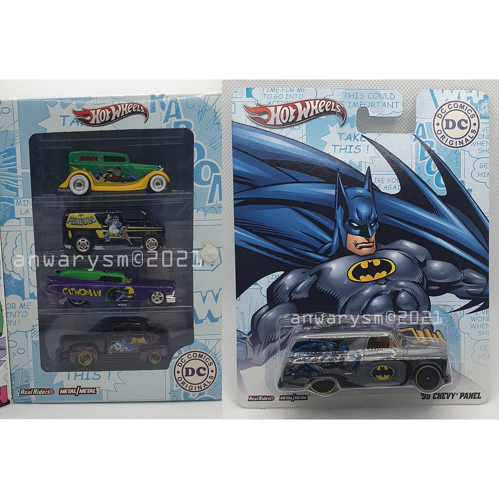 Hot Wheels Assorted DC Comics Batman Car | Shopee Philippines