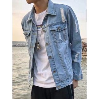 Men's Denim Maong Jacket Size S- M-L-XL-2X-3XL | Shopee Philippines