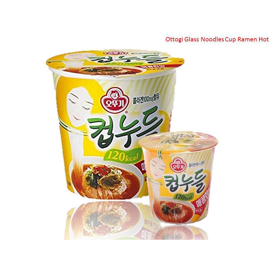 Korean Glass Noodles Cup Ramen Hot Shopee Philippines